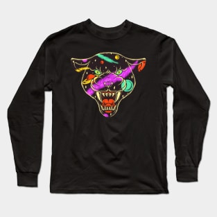 Galaxy Panther Long Sleeve T-Shirt